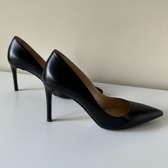 Prada Calzature Donna Capretto Nero Pump - Picture 9 of 12